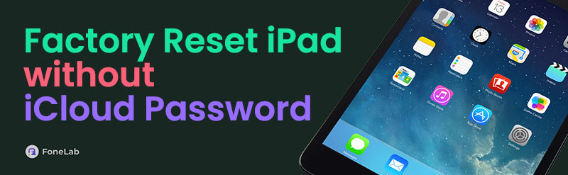 Factory Reset iPad without iCloud Password