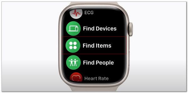 choose find items