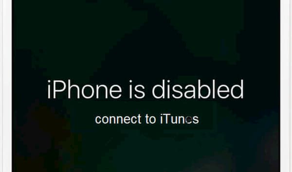 opravit iphone is disabled chyba