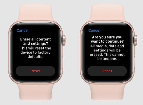 Erase Apple Watch On Apple Watch Itself