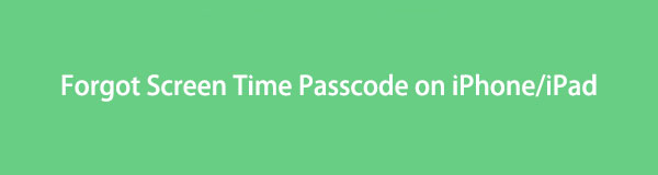 screen time passcode forgot iphone