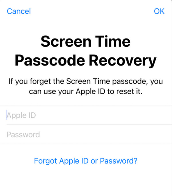 resolve passcode using apple id credentials