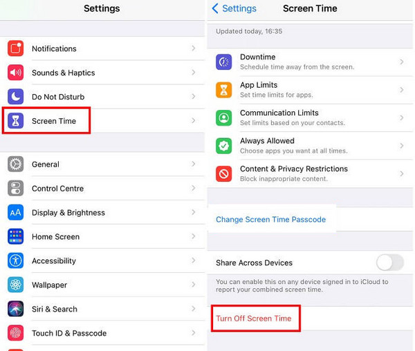 Remove Screen Time On Iphone
