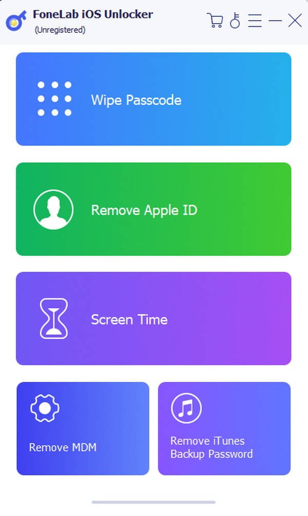 choose wipe passcode feature