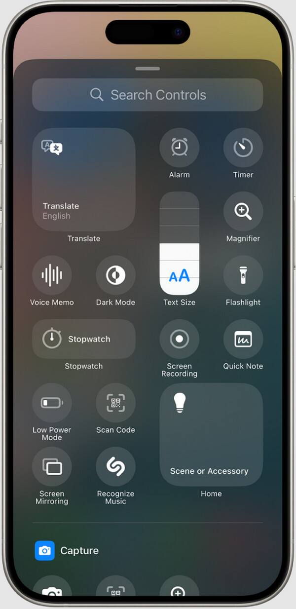 Change Lock Screen Controls