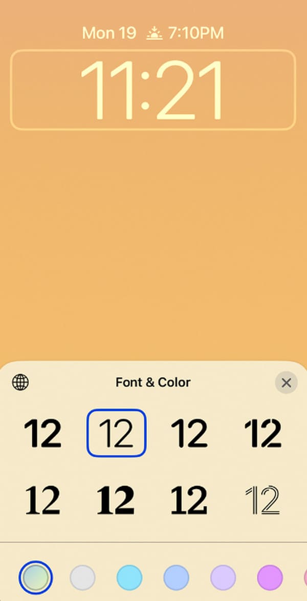 change time font on iphone