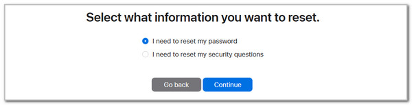 click continue