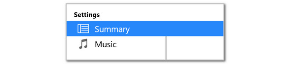 Click Summary Button