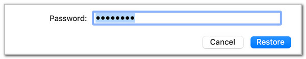 click restore