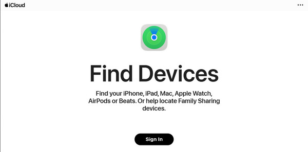 Select Sign In Button