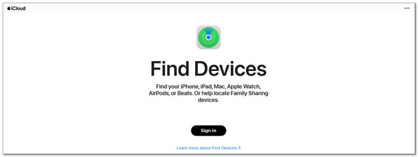 choose sign in button