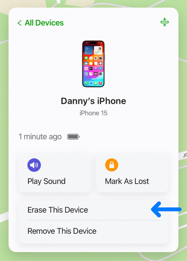 Get Into Locked iPhone Using Find My App