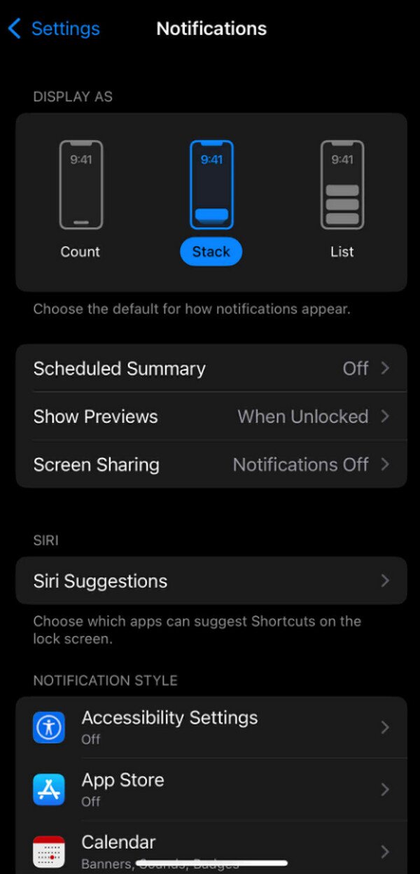 Show Previews Only When Unlocked