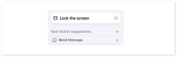 lock screen on shortcuts