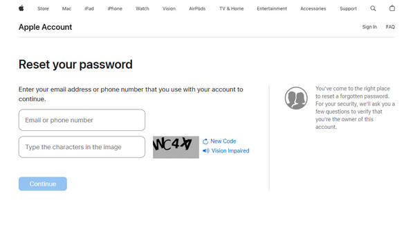 Recover Password VIA Iforgot