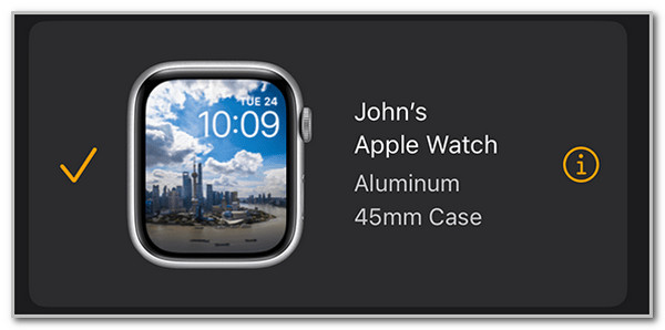 tap i button