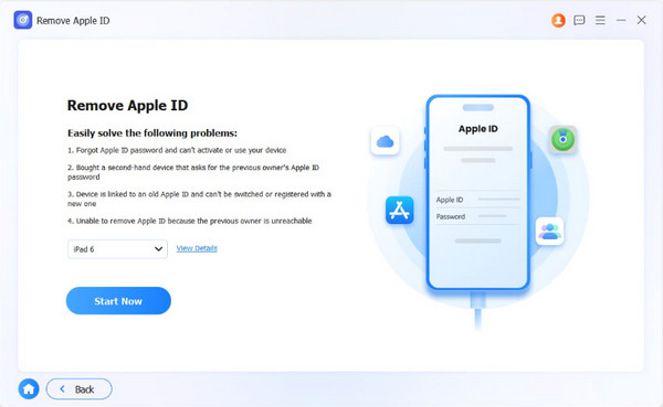 Click Start Now Button