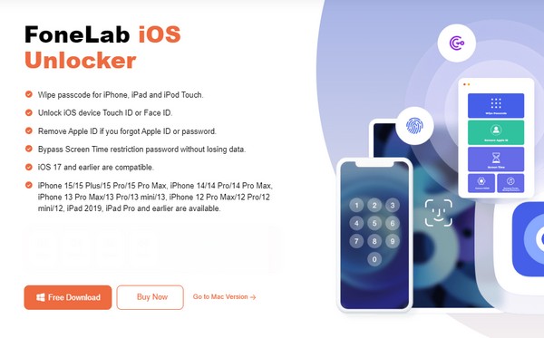 Laden Sie den Fonelab iOS Unlocker herunter