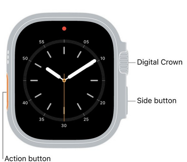 Reset Apple Watch Through Buttons