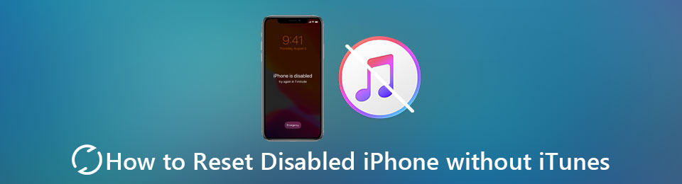 Cómo restablecer un iPhone deshabilitado con / sin iTunes