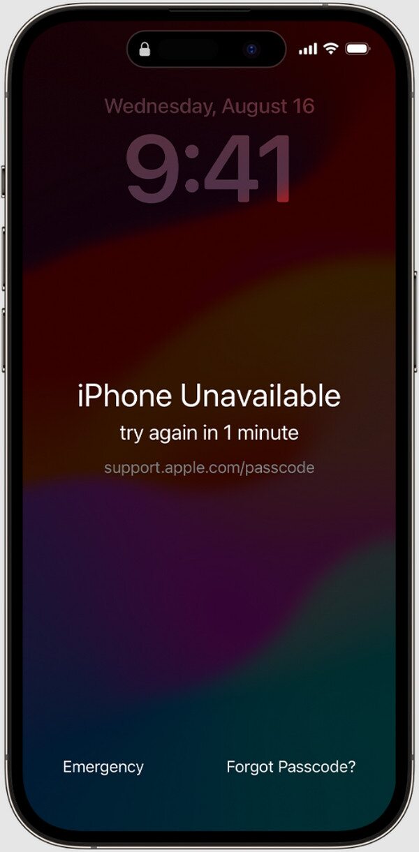 Reset iPhone Through Forgot Passcode