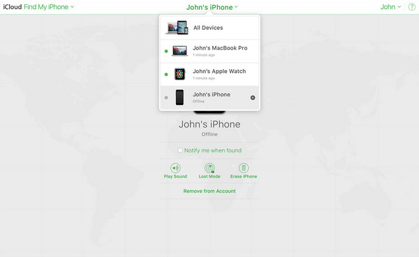 turn off find my on browser