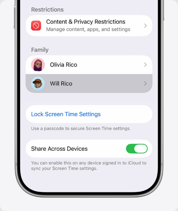 Turn Off Parental Control Via Family Sharing