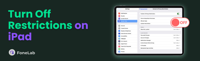 How to Turn Off Restrictions on iPad
