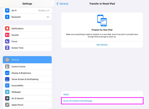 Turn off Restrictions By Resetting Device