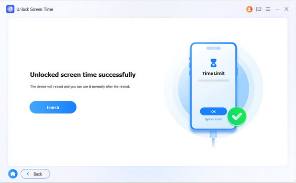 Click Finish Button