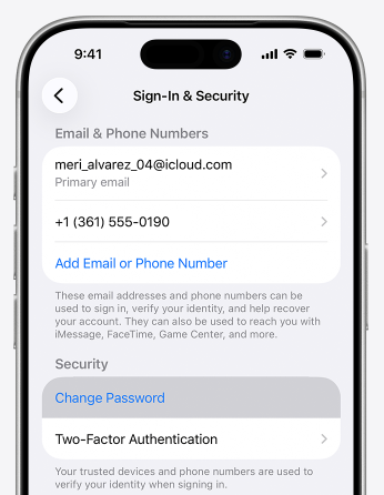 Unlock Apple ID with Two-Factor Authentication