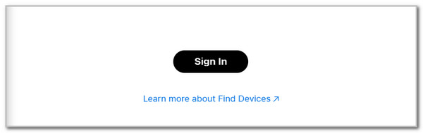 Select Sign In Button