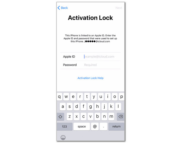 Tap Next Button