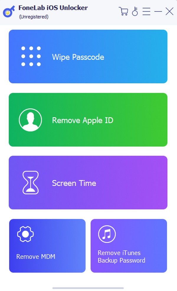 choose wipe passcode feature
