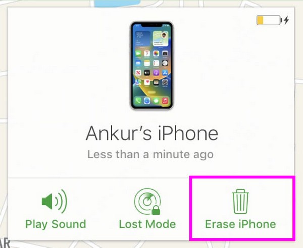 ontgrendel de iPhone via icloud