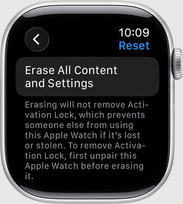 Unpair Apple Watch In Settings App