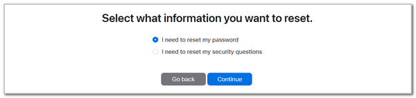 click continue