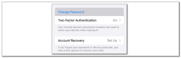 tap change password