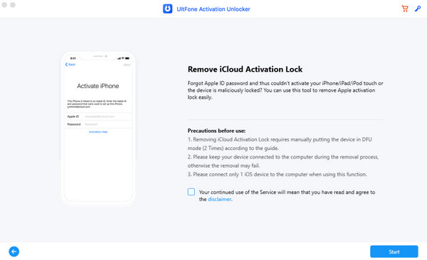 ultfone activation unlock