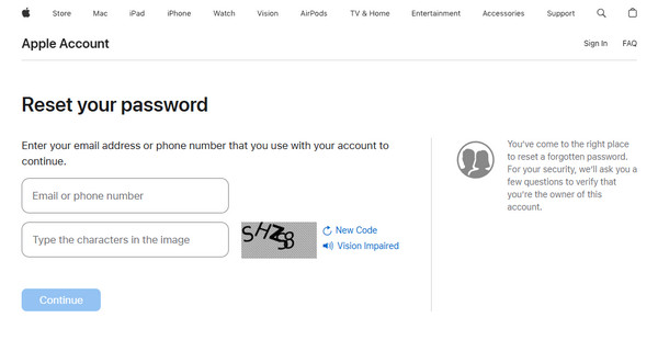 remove apple id through iforgot