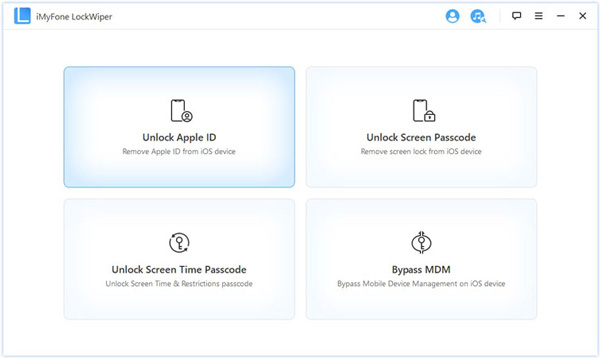 imyfone lockwiper rimuove l'ID Apple