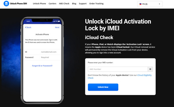 bypass activation lock using online service