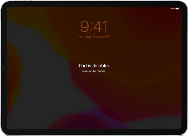 iPad è disabilitato connettersi ad iTunes