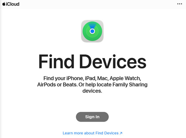 Click Sign In Button