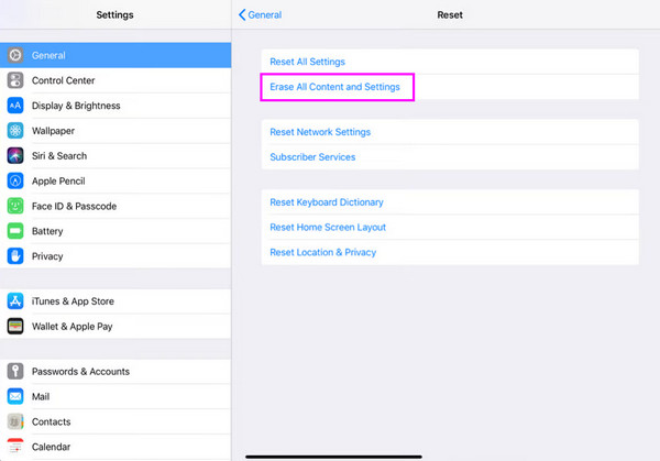 Reset Restrictions Passcode on Settings