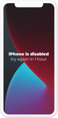 iPhone disabilitato