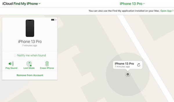 resolve iphone lock througn find my