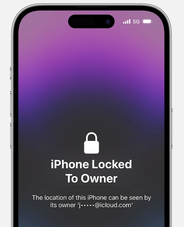 resolve iphone lock using account credentials