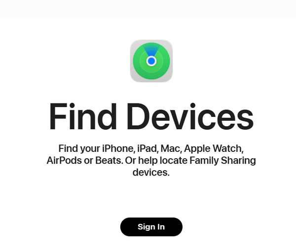 Click Sign In Button