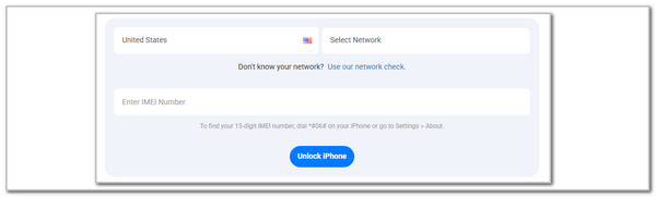 click unlock iphone button